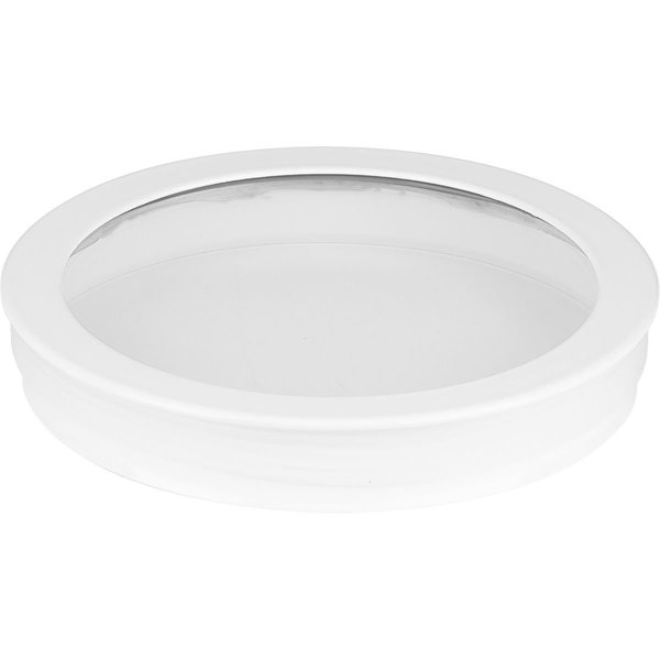 Progress Lighting Cylinder Lens Collection White 5-Inch Round Cylinder Cover P860045-030